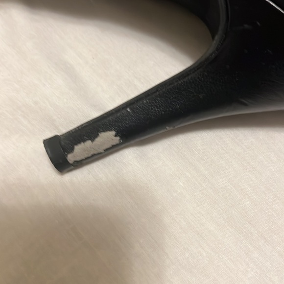 Fergalicious by Fergie, Close Toe, Three Strap Heels, Black, Size 9.5 - Picture 9 of 11